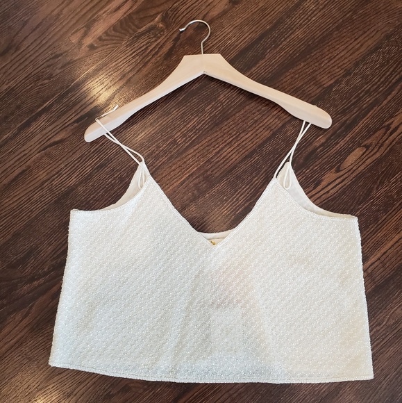 BHLDN Tops - NWT BHLDN beaded camisole top